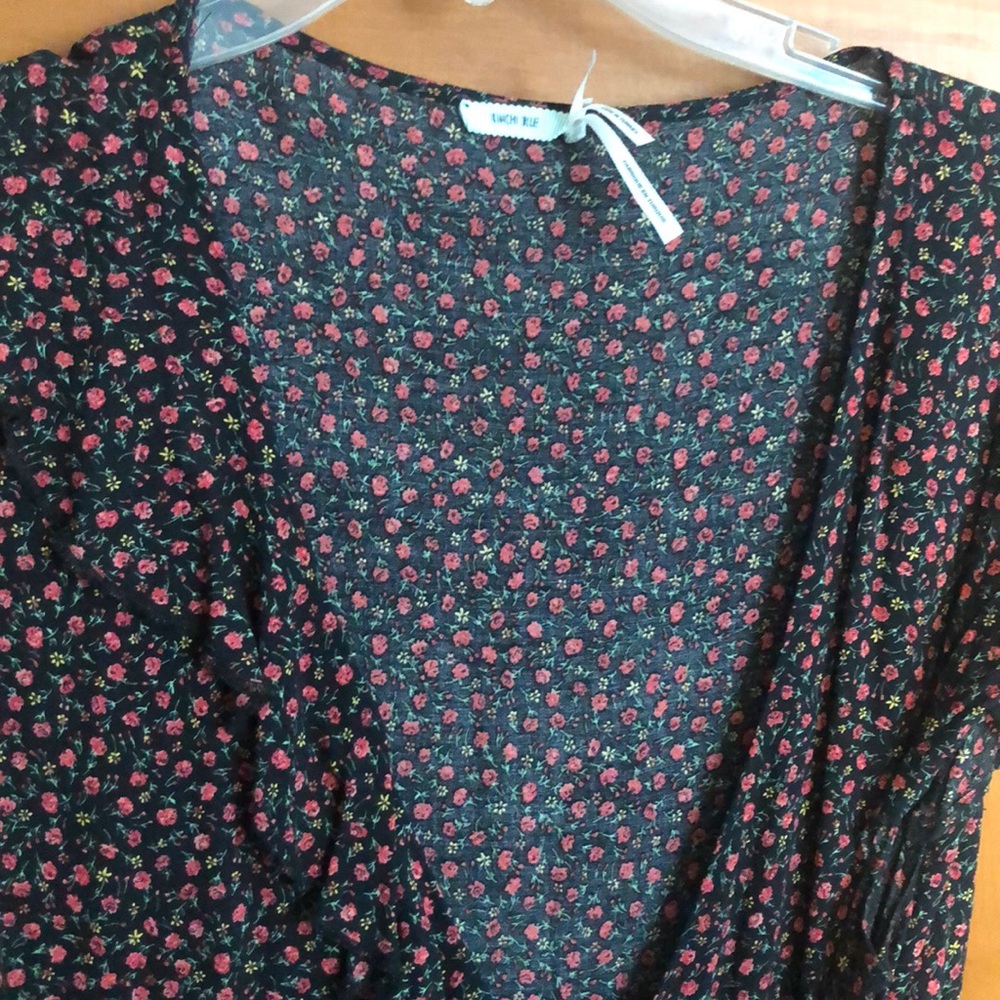 Final Price! Kimchi Blue Floral Wrap Dress